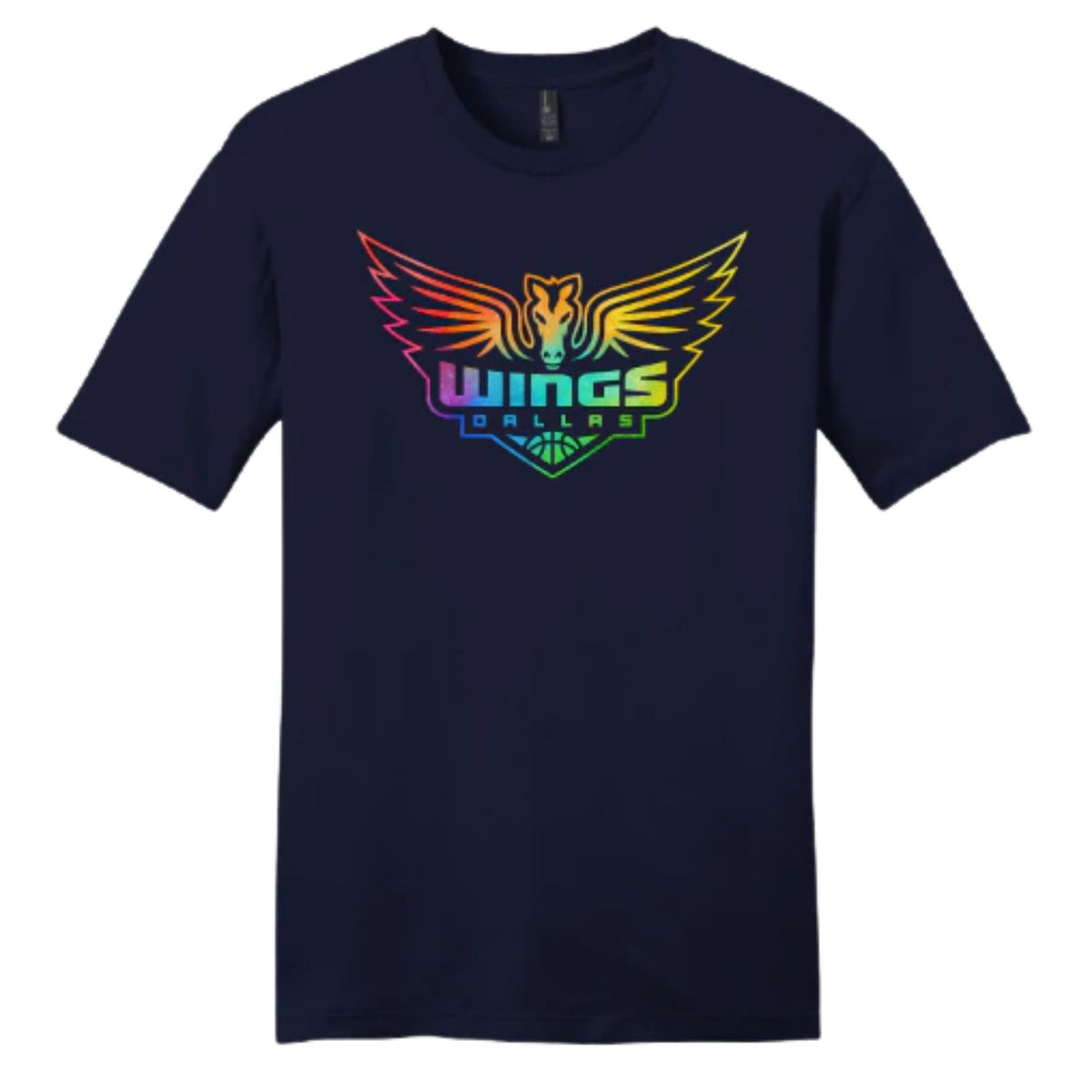 Wings Rainbow Logo T-Shirt