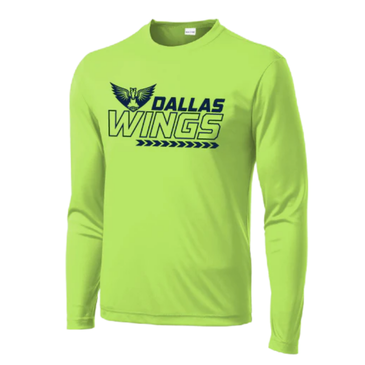 Wings Performance Long Sleeve Arrow T-Shirt
