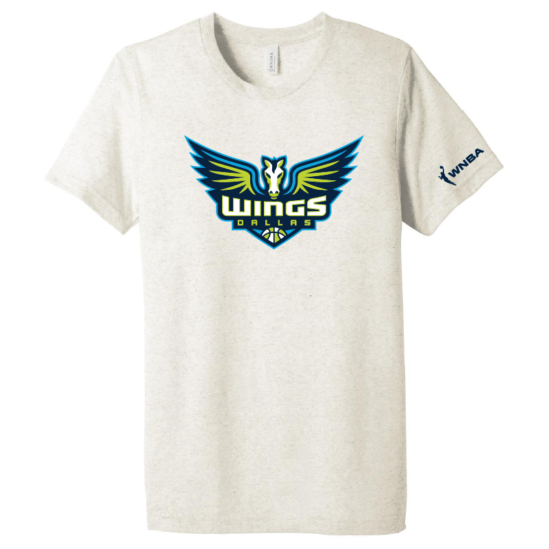 Wings Tri-Blend Logo T-Shirt
