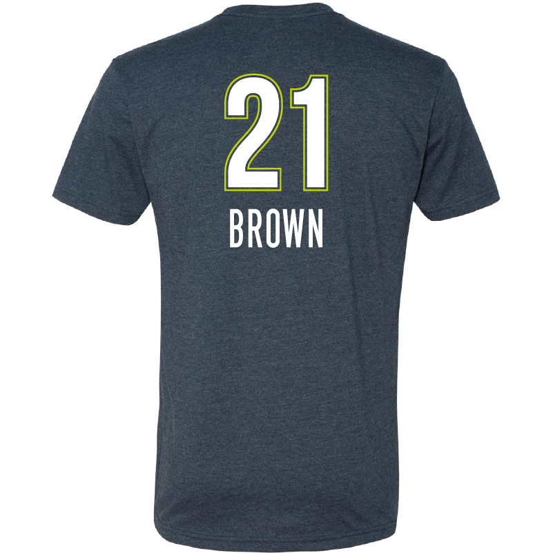 Wings Player T-Shirts - Brown